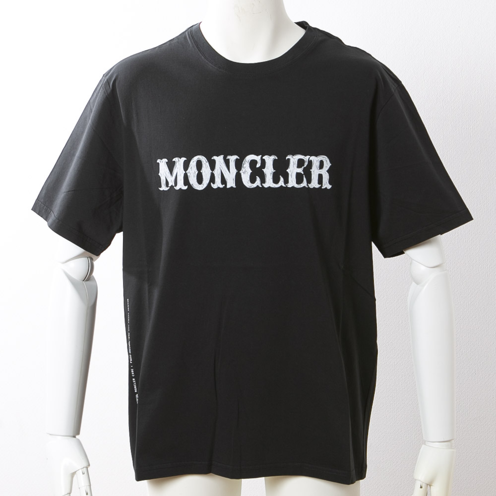 モンクレール MONCLER メンズトップス FRGMT ロゴ 丸首Tシャツ 8C000.01.M2350【FITHOUSE ONLINE SHOP】