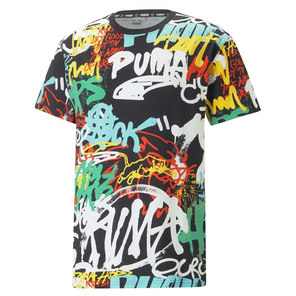 プーマ PUMA メンズトップス バスケットボール GRAFFITI 半袖 Tシャツ 539246【FITHOUSE ONLINE SHOP】