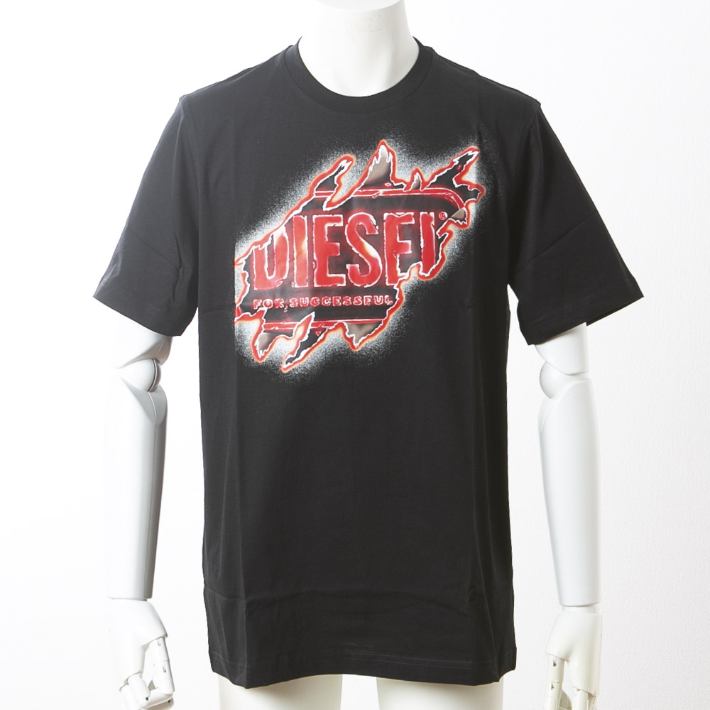 ディーゼル DIESEL メンズトップス T-JUST-E43 T-SHIRT A09754/0AAXJ【FITHOUSE ONLINE SHOP】