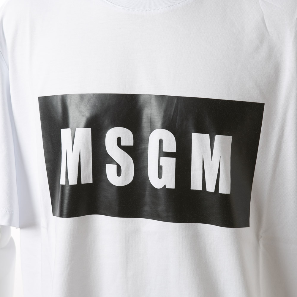 エムエスジーエム MSGM メンズトップス クルーネック Tシャツ 2000MM520 200002【FITHOUSE ONLINE SHOP】