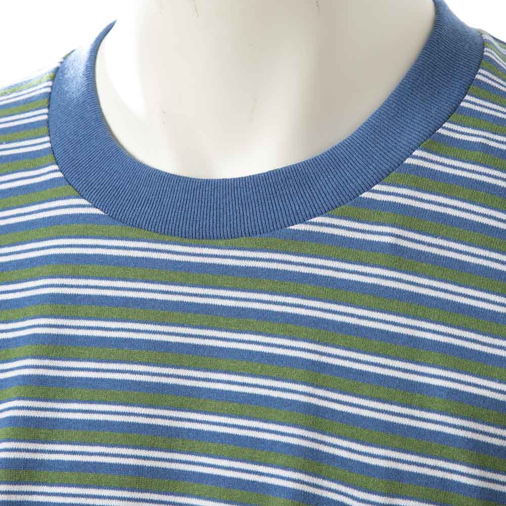 ダントン DANTON メンズトップス STRIPE SHORT SLEEVE BIG POCKET T-SHIRT DT-C0199 TCB【FITHOUSE ONLINE SHOP】