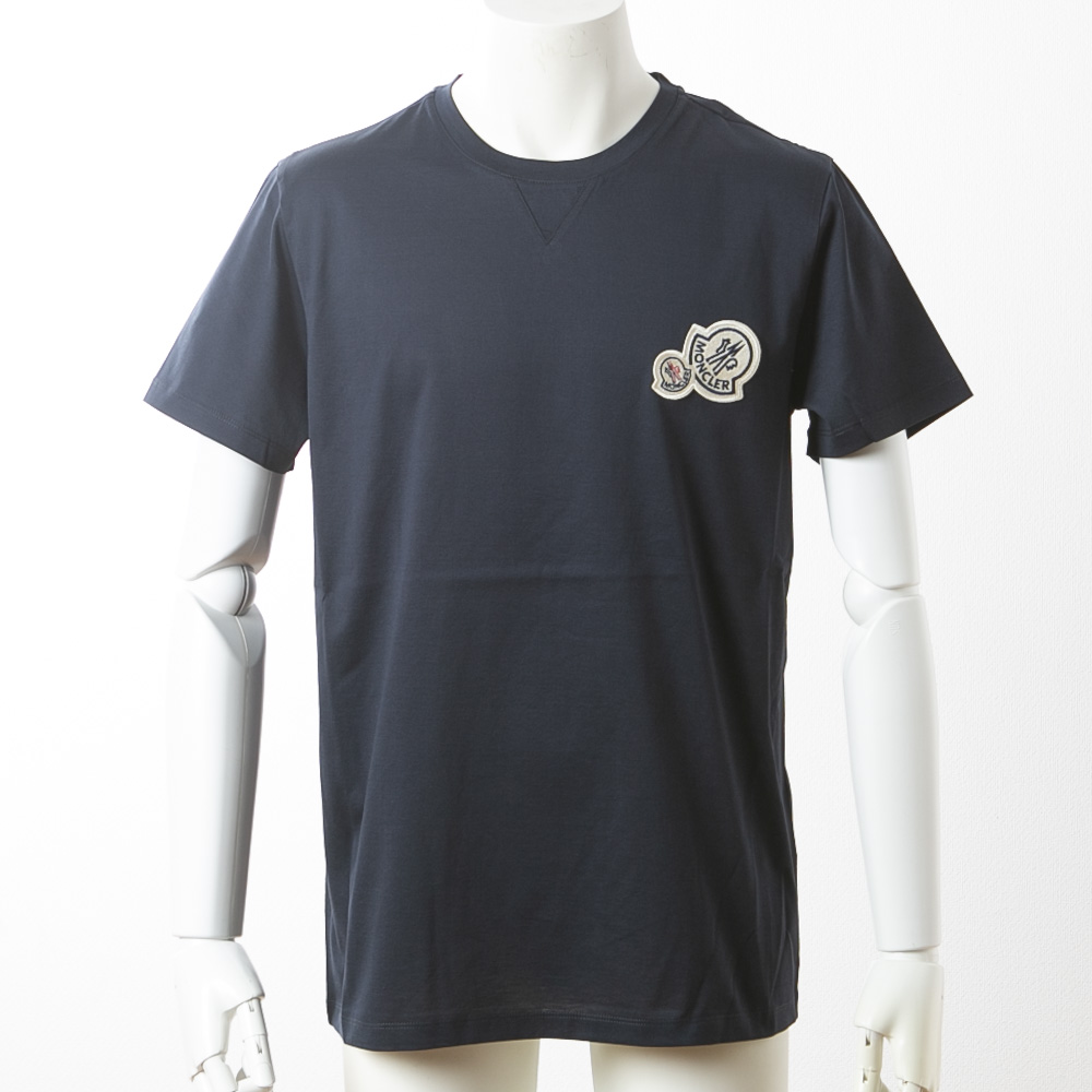 MONCLER ダブルワッペン Tシャツ モンクレール