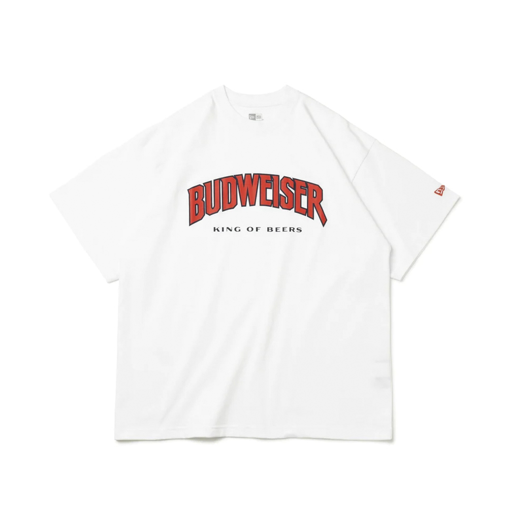 ニューエラ NEW ERA メンズトップス Budweiser S/S Oversized Cotton Tee 13526843【FITHOUSE ONLINE SHOP】