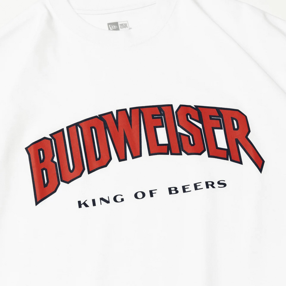 ニューエラ NEW ERA メンズトップス Budweiser S/S Oversized Cotton Tee 13526843【FITHOUSE ONLINE SHOP】