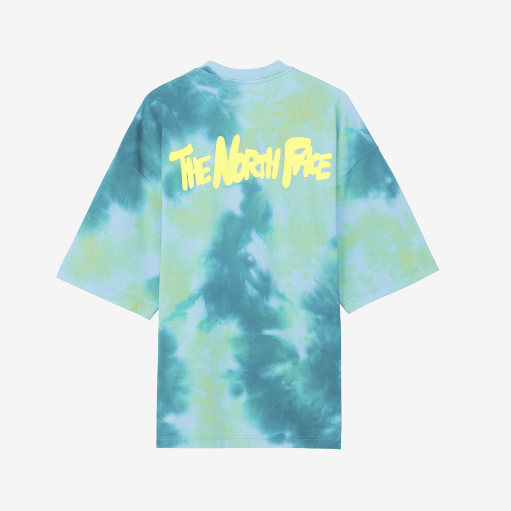 ザ・ノース・フェイス THE NORTH FACE メンズトップス S/SタイダイハンドライティングT NT32435【FITHOUSE ONLINE SHOP】