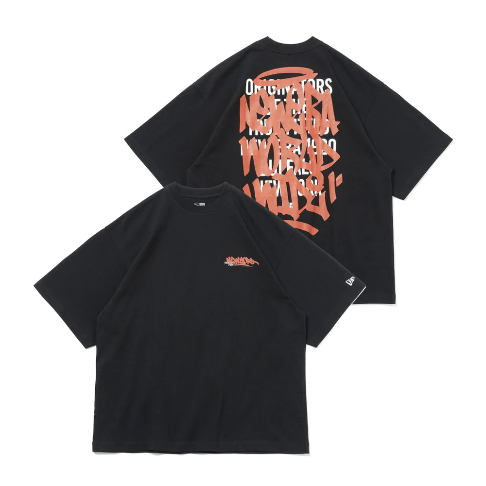 ニューエラ NEW ERA メンズトップス SS OS CT TEE GRAFFITI BLK RED 14121863【FITHOUSE ONLINE SHOP】