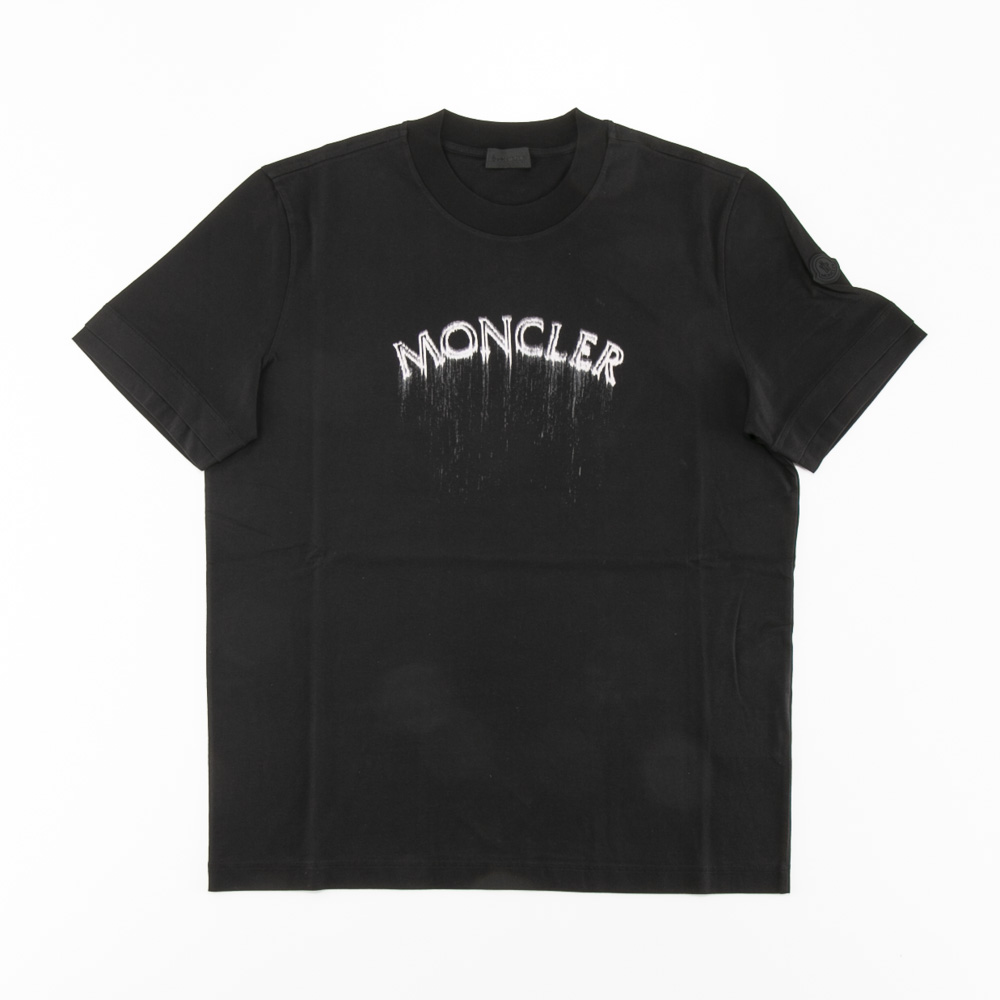 モンクレール MONCLER メンズトップス 水性ロゴプリント 袖パッチ付き Tシャツ 8C000.02.89A17【FITHOUSE ONLINE SHOP】