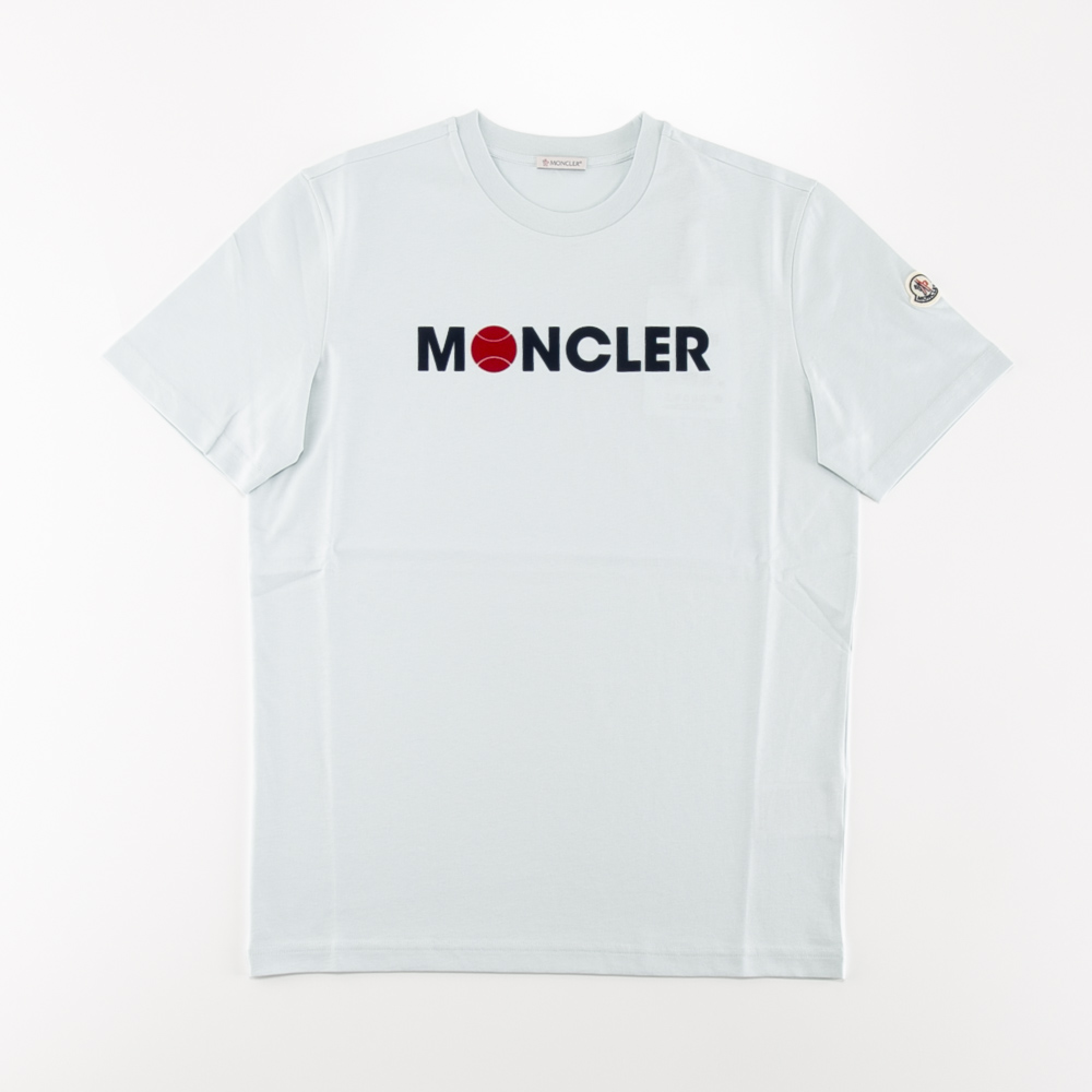 モンクレール MONCLER メンズトップス 胸テニスボール＆ロゴ Tシャツ 8C000.08.829HP【FITHOUSE ONLINE SHOP】