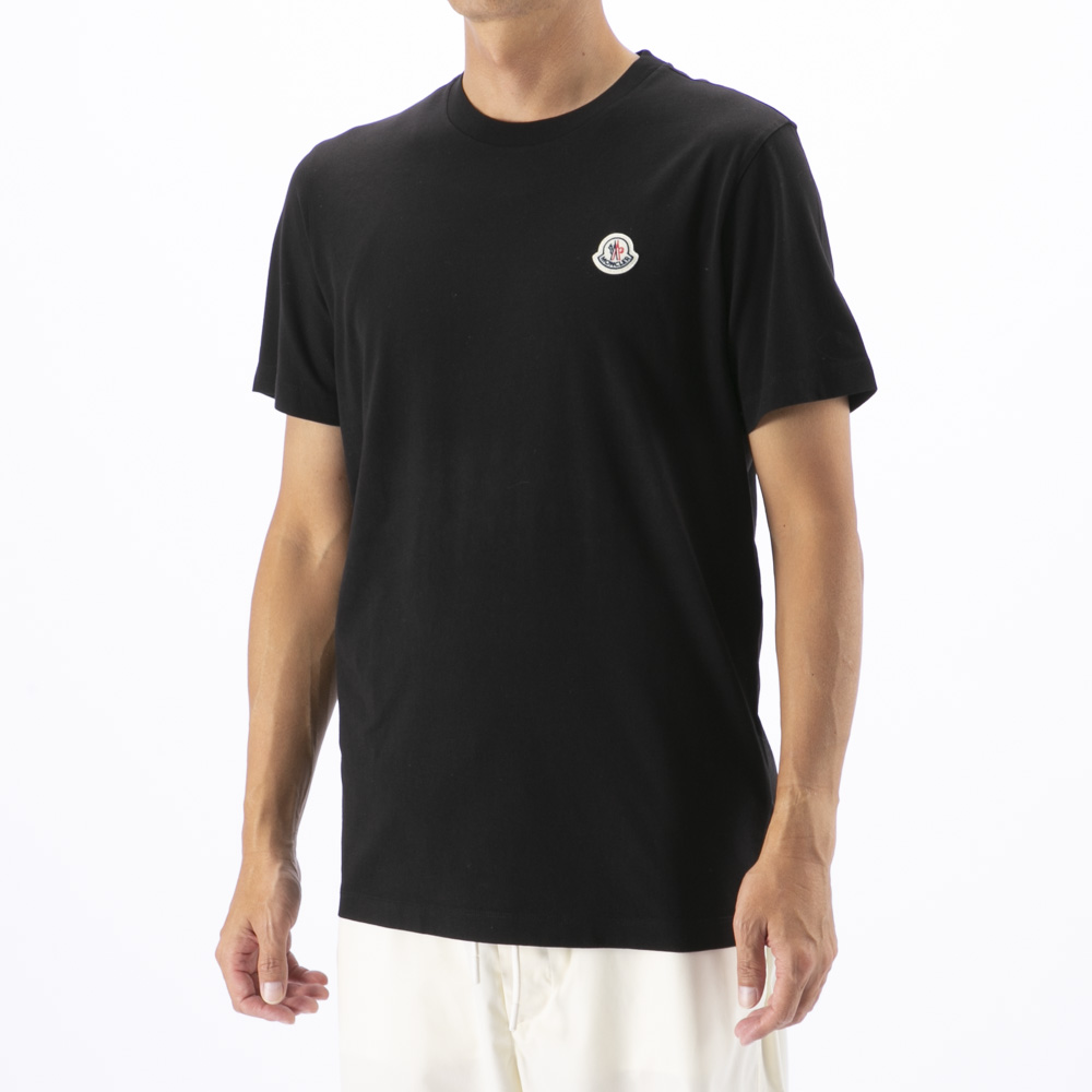 モンクレール MONCLER メンズトップス 3枚セット 半袖Tシャツ ロゴパッチ クルーネック 3P 8C000 25 829H8【FITHOUSE ONLINE SHOP】