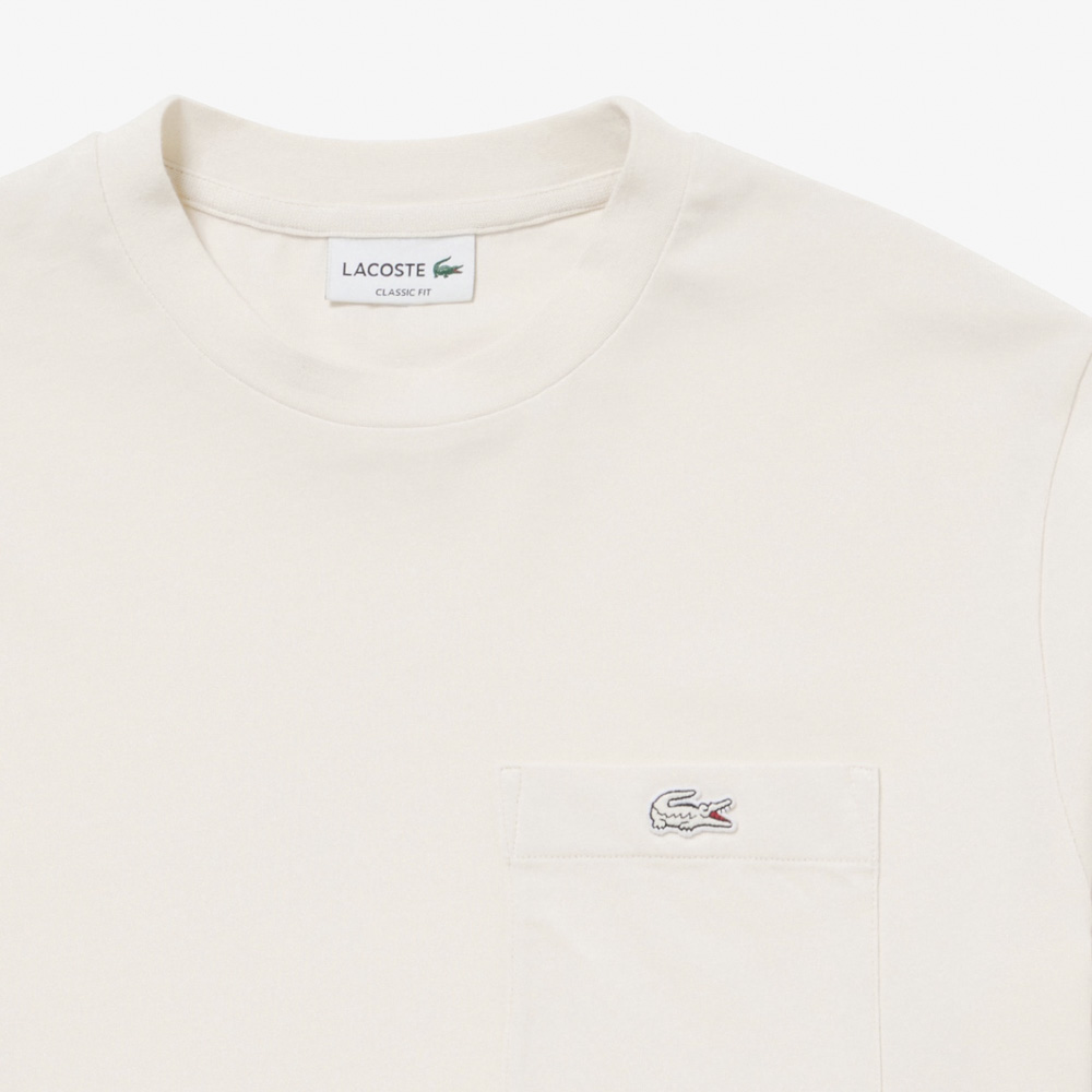 ラコステ LACOSTE メンズトップス アウトラインクロックポケットTシャツ TH5581-99【FITHOUSE ONLINE SHOP】