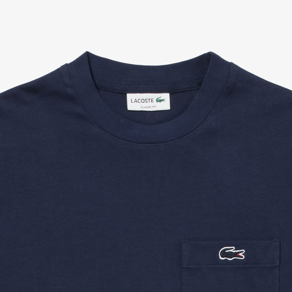 ラコステ LACOSTE メンズトップス アウトラインクロックポケットTシャツ TH5581-99【FITHOUSE ONLINE SHOP】