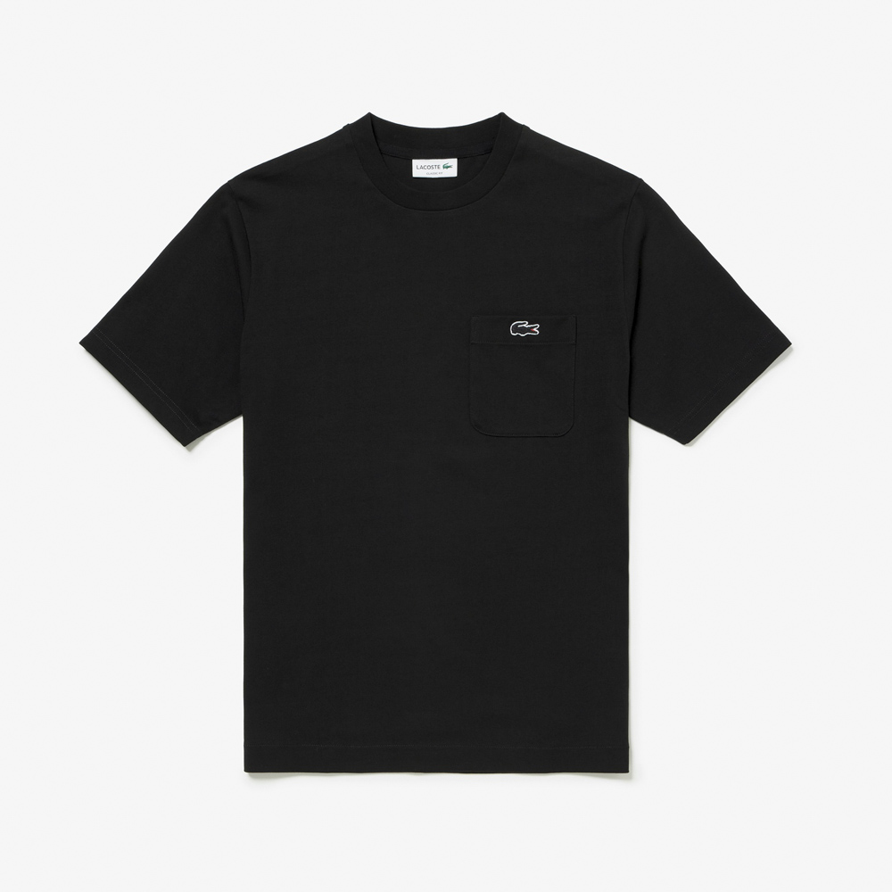 ラコステ LACOSTE メンズトップス アウトラインクロックポケットTシャツ TH5581-99【FITHOUSE ONLINE SHOP】