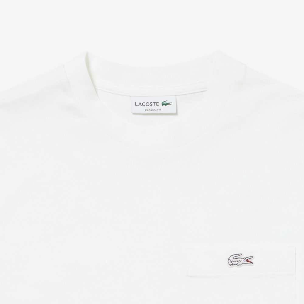 ラコステ LACOSTE メンズトップス アウトラインクロックポケットTシャツ TH5581-99【FITHOUSE ONLINE SHOP】