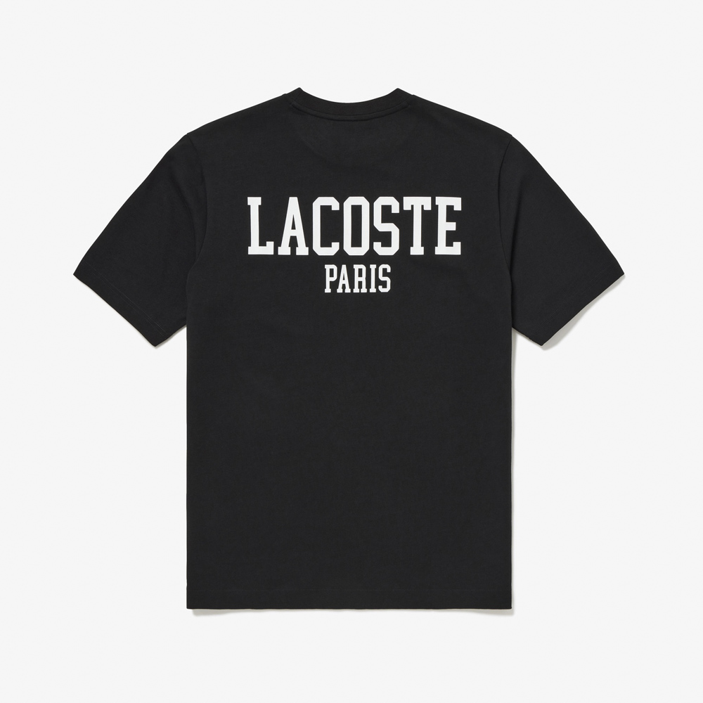 ラコステ LACOSTE メンズトップス バックプリントベーシックTシャツ TH4705-99【FITHOUSE ONLINE SHOP】