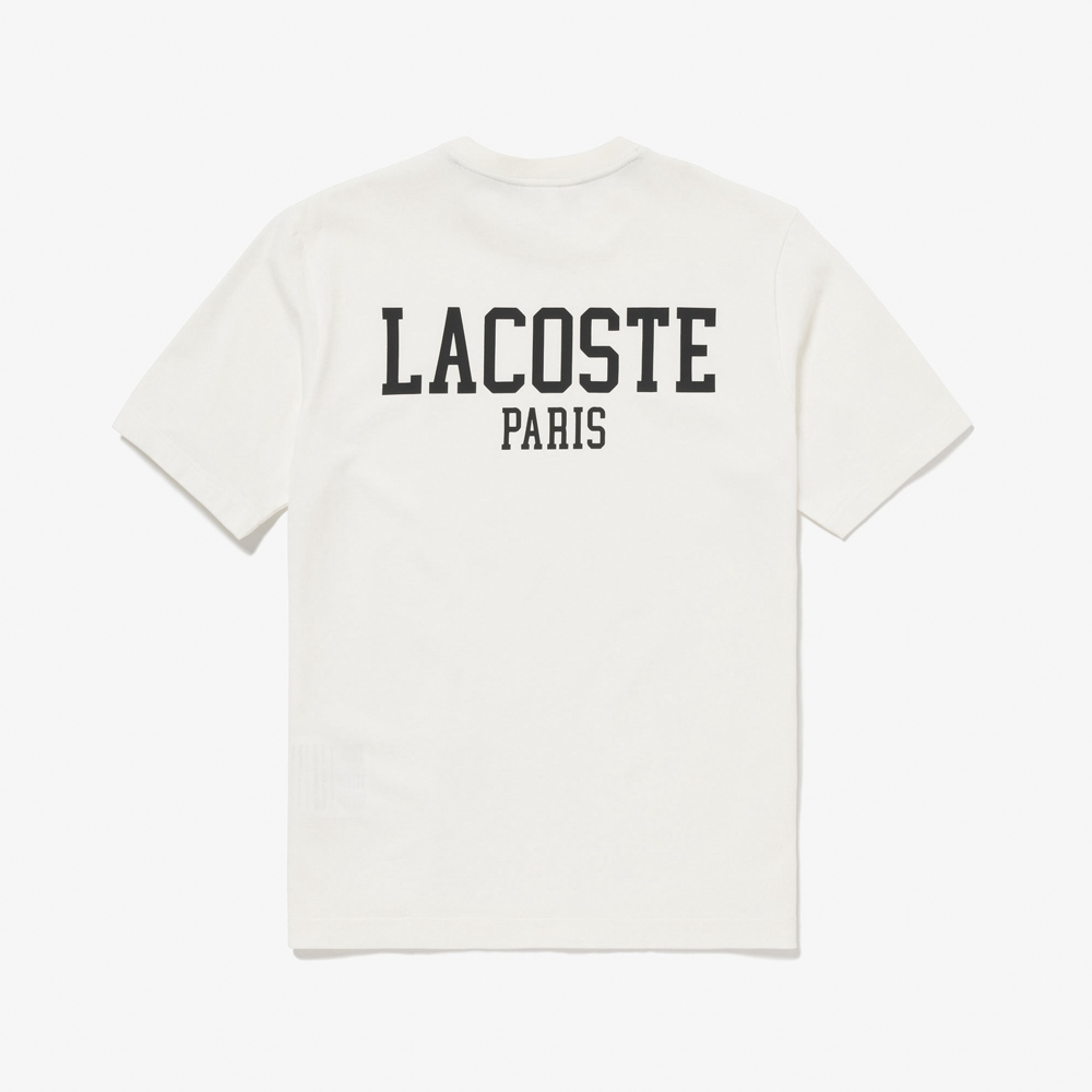 ラコステ LACOSTE メンズトップス バックプリントベーシックTシャツ TH4705-99【FITHOUSE ONLINE SHOP】