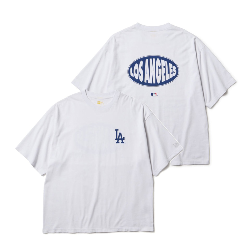 ニューエラ NEW ERA 半袖 オーバーサイズドコットン Tシャツ Powered by GORO NAKATSUGAWA（min-nano）ロサンゼルス・ドジャース 14467571【FITHOUSE ONLINE SHOP】