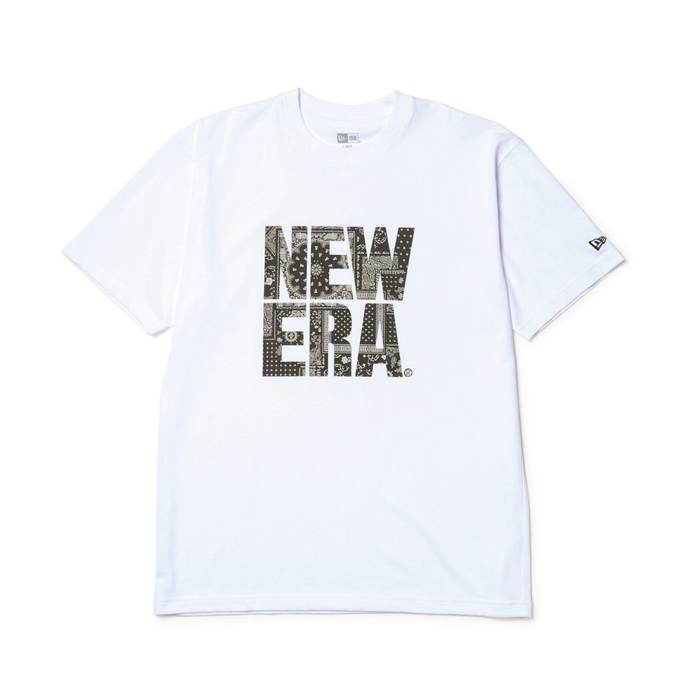 ニューエラ NEW ERA 半袖 コットン Tシャツ PAISLEY SQUARE 14410104【FITHOUSE ONLINE SHOP】