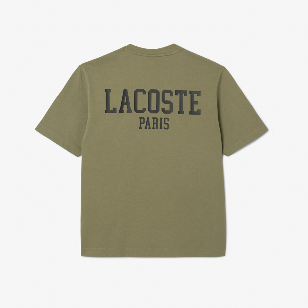 ラコステ LACOSTE メンズトップス バックプリントベーシックTシャツ TH4705-99【FITHOUSE ONLINE SHOP】