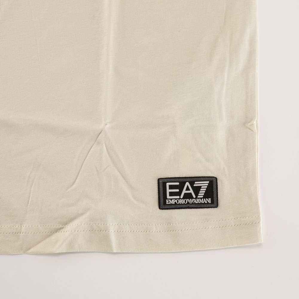 イーエーセブン EA7 メンズトップス 肩ロゴライン丸首Tシャツ 7M000138/AF10375【FITHOUSE ONLINE SHOP】