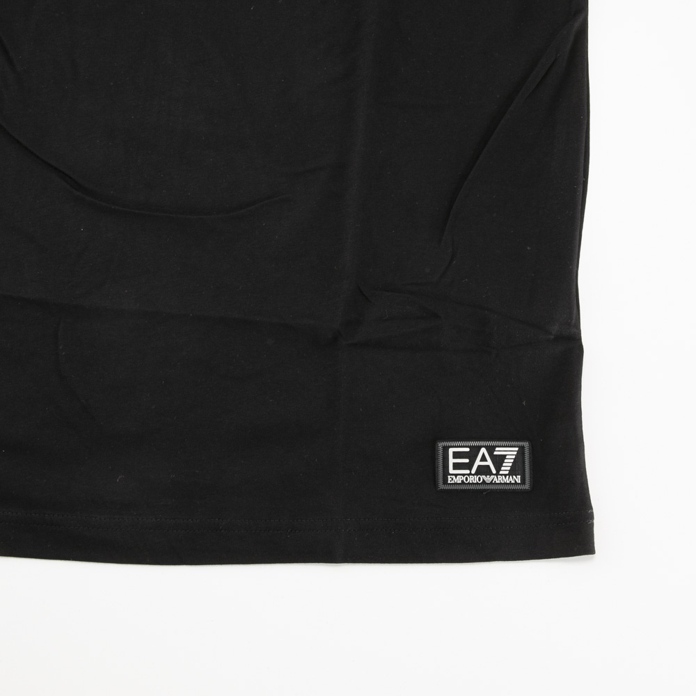 イーエーセブン EA7 メンズトップス 肩ロゴライン丸首Tシャツ 7M000138/AF10375【FITHOUSE ONLINE SHOP】