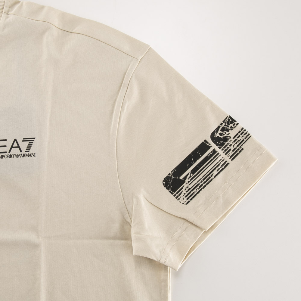 イーエーセブン EA7 メンズトップス 背中ロゴ丸首Tシャツ 7M000302/AF12874【FITHOUSE ONLINE SHOP】