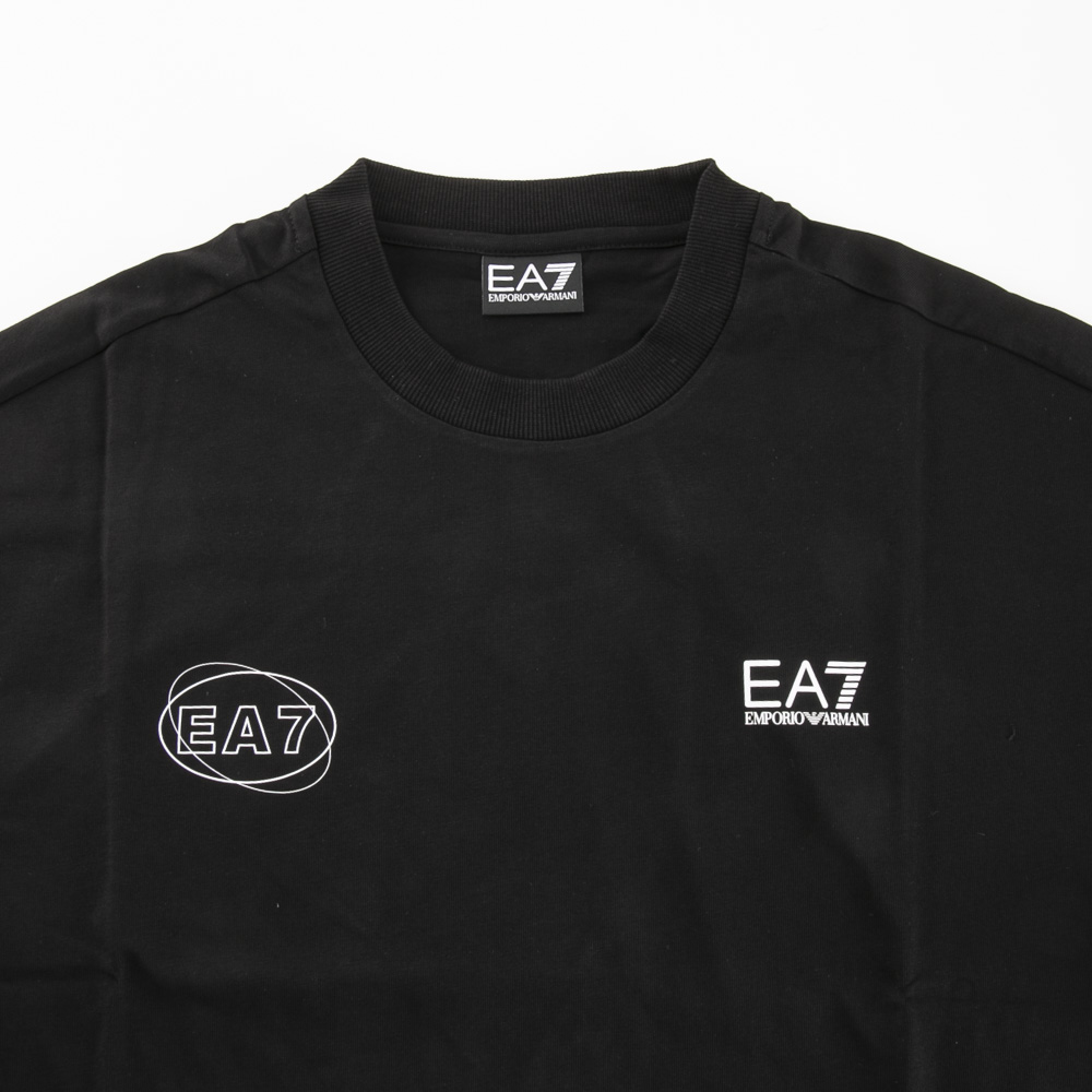 イーエーセブン EA7 メンズトップス 背中ロゴ丸首Tシャツ 7M000302/AF12874【FITHOUSE ONLINE SHOP】