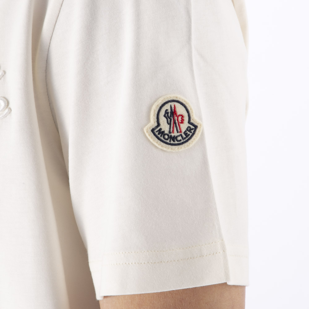 モンクレール MONCLER メンズトップス 胸元ロゴ刺繍クルーネックTシャツ K1091/8C00063/89AJS【FITHOUSE ONLINE SHOP】