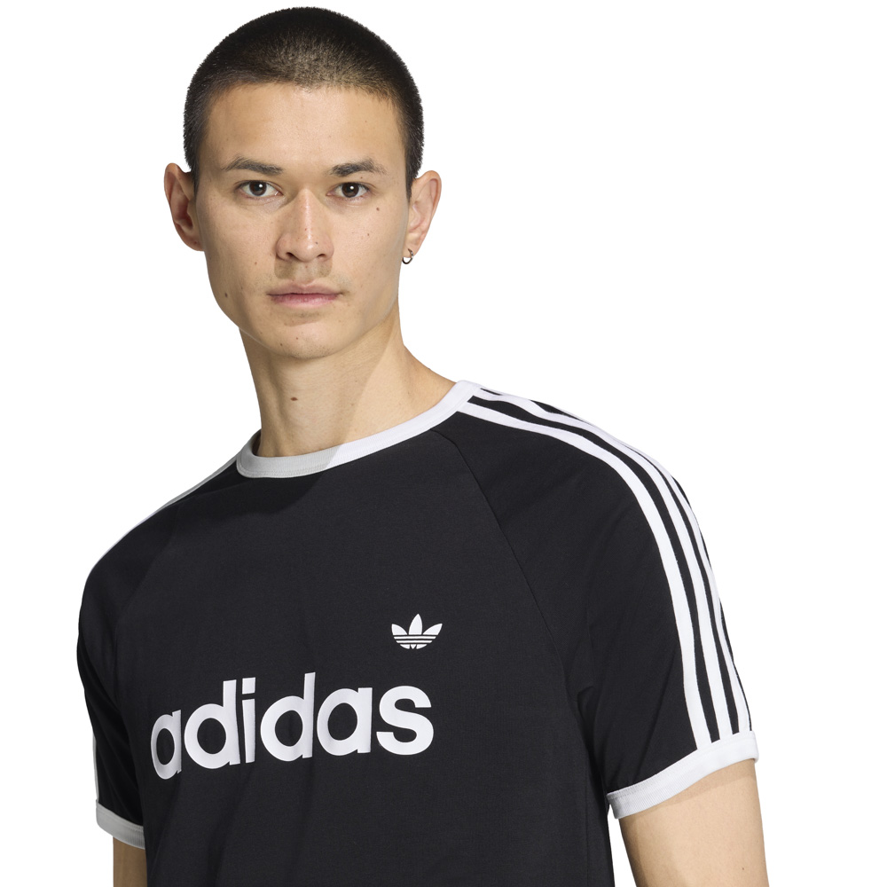 アディダスオリジナルス adidas originals メンズトップス スリーストライプス スリム リンガー Tシャツ KF0417【FITHOUSE ONLINE SHOP】
