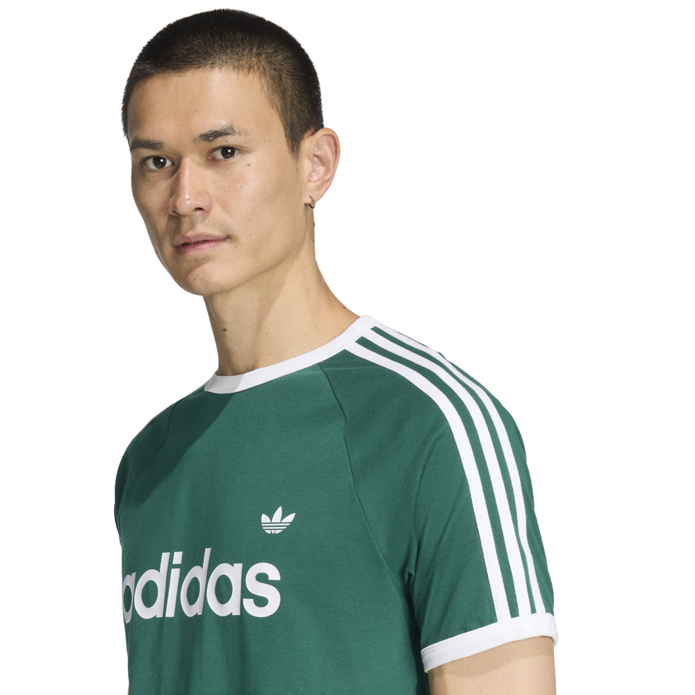 アディダスオリジナルス adidas originals メンズトップス スリーストライプス スリム リンガー Tシャツ KF0418【FITHOUSE ONLINE SHOP】