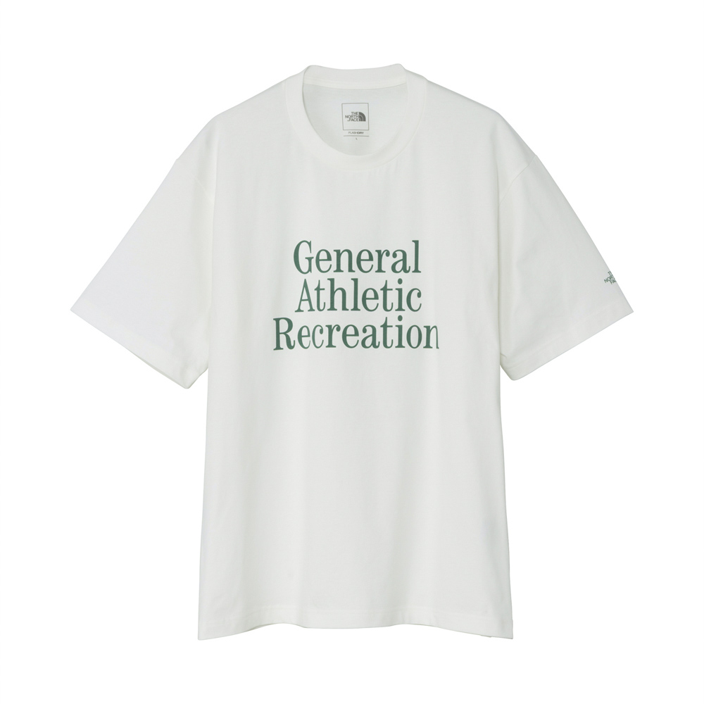 ザ・ノース・フェイス THE NORTH FACE GAR Typographic White S/S Tee NT32666【FITHOUSE ONLINE SHOP】