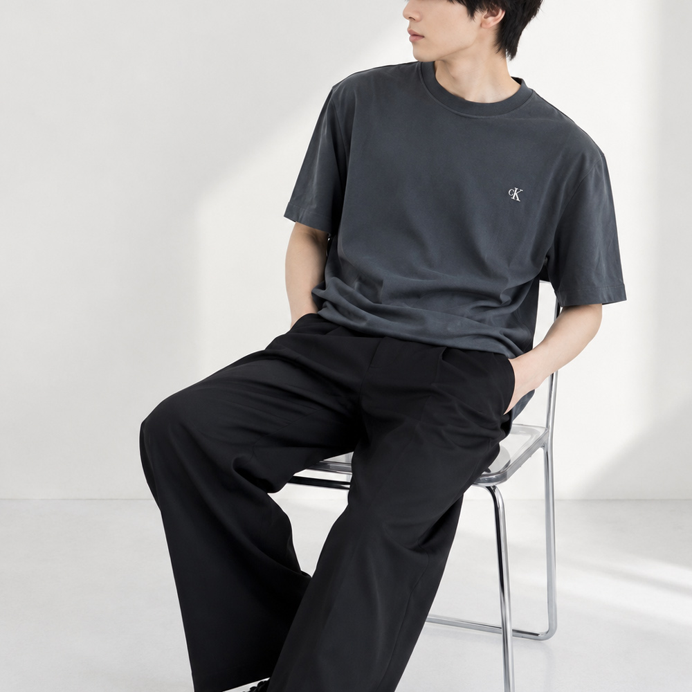 カルバンクラインジーンズ Calvin Klein Jeans メンズ Tシャツ SS EASY MONOGRAM TEE 半袖クルーネックTシャツ LV04RC275GWD7【FITHOUSE ONLINE SHOP】