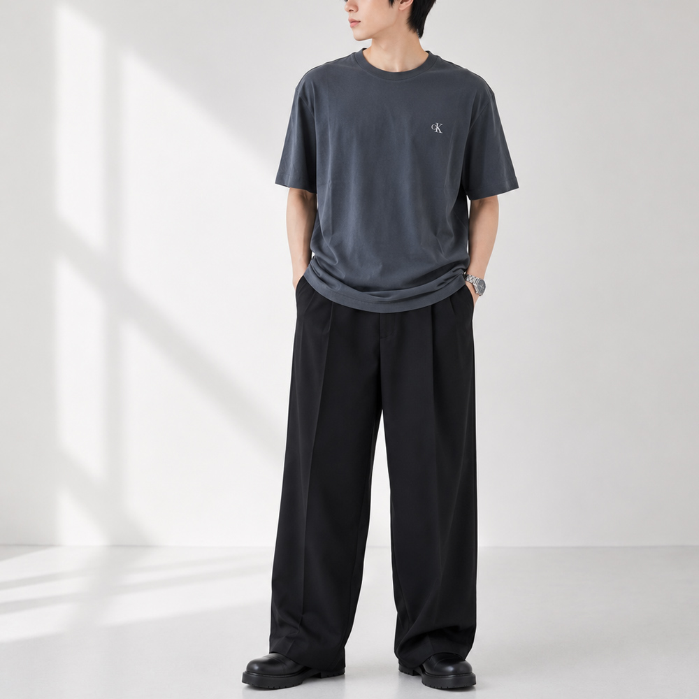 カルバンクラインジーンズ Calvin Klein Jeans メンズ Tシャツ SS EASY MONOGRAM TEE 半袖クルーネックTシャツ LV04RC275GWD7【FITHOUSE ONLINE SHOP】