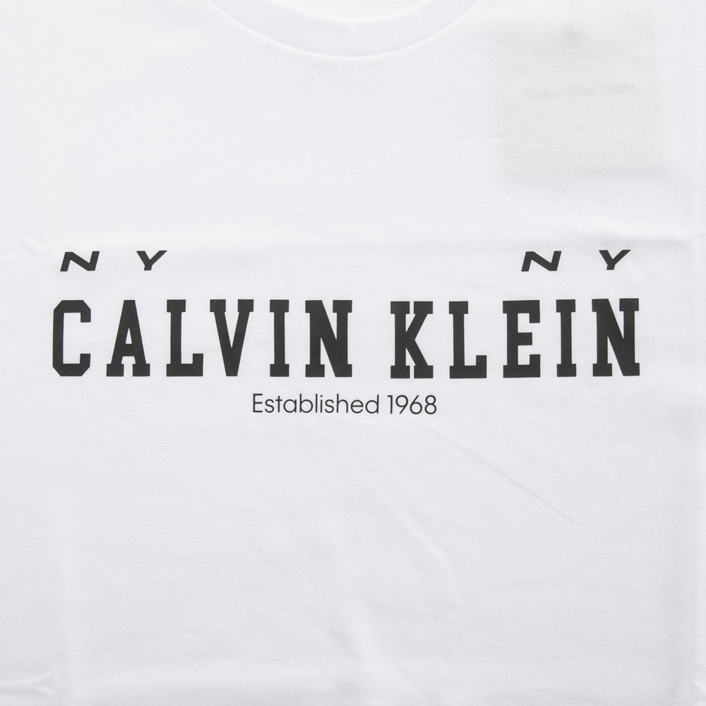 カルバンクラインジーンズ Calvin Klein Jeans メンズ Tシャツ SS 30s クルーネック ロゴプリント LV14RE817G8MN【FITHOUSE ONLINE SHOP】