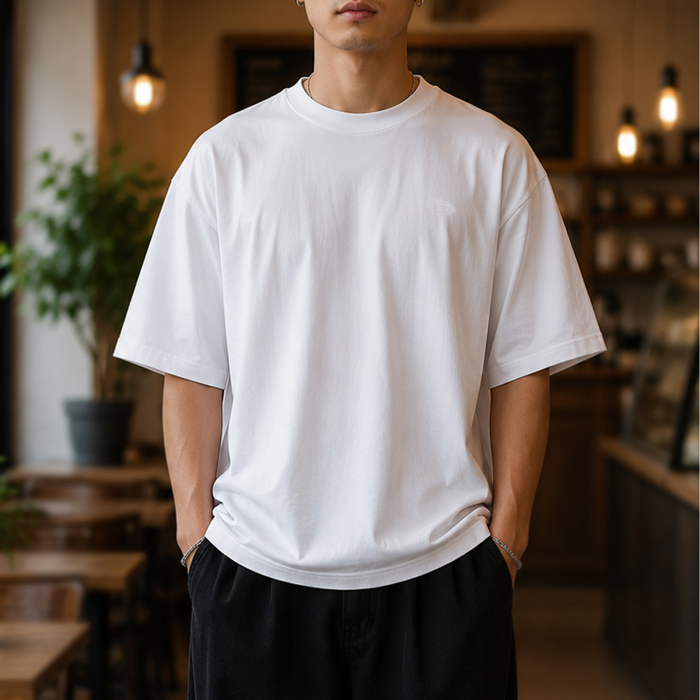 ディーゼル DIESEL メンズトップス T-BOGGY-MEGOVAL-D バックプリント A113020HGAM【FITHOUSE ONLINE SHOP】