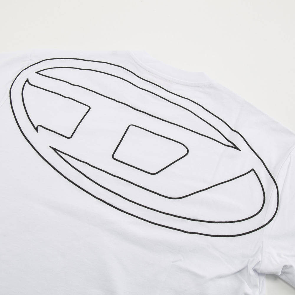 ディーゼル DIESEL メンズトップス T-BOGGY-MEGOVAL-D バックプリント A113020HGAM【FITHOUSE ONLINE SHOP】