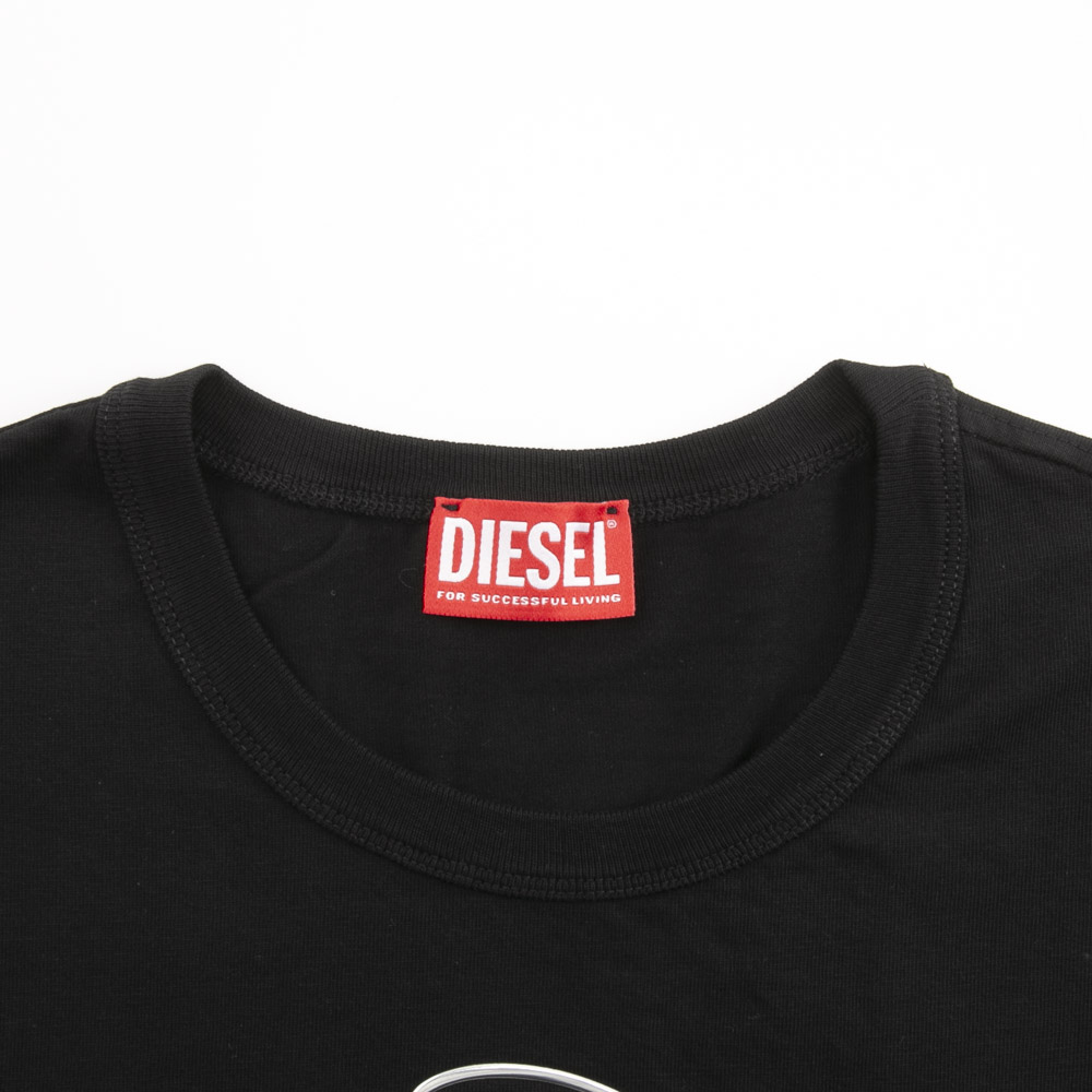 ディーゼル DIESEL メンズトップス T-shirt with metallic Oval D A178800CLBR【FITHOUSE ONLINE SHOP】