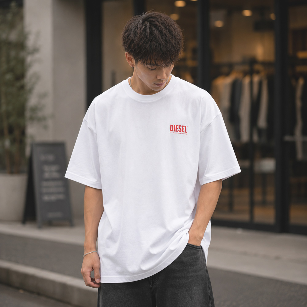 ディーゼル DIESEL メンズトップス T-BOXT-BISK A200360EPCA【FITHOUSE ONLINE SHOP】