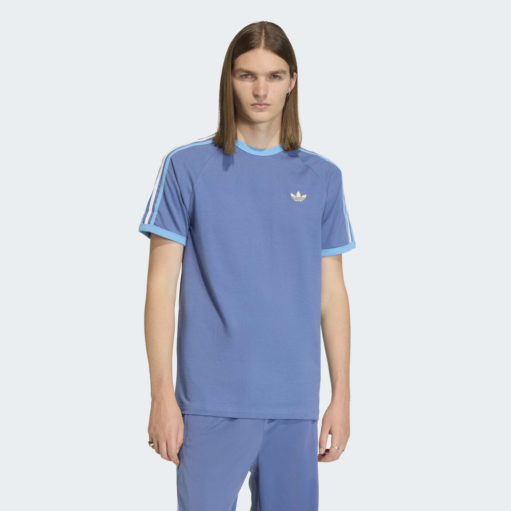 アディダスオリジナルス adidas originals アディカラー スリーストライプ 半袖 Tシャツ クルーブルー KC8638【FITHOUSE ONLINE SHOP】
