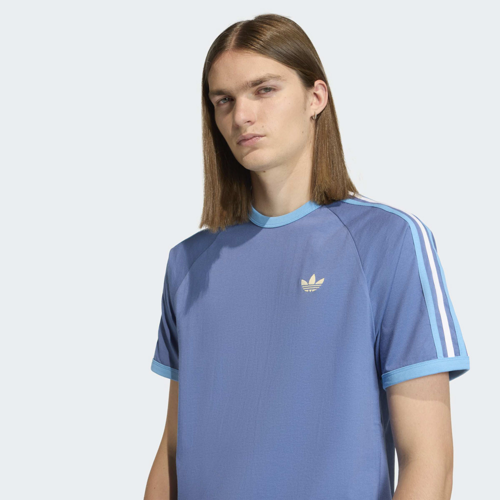 アディダスオリジナルス adidas originals アディカラー スリーストライプ 半袖 Tシャツ クルーブルー KC8638【FITHOUSE ONLINE SHOP】