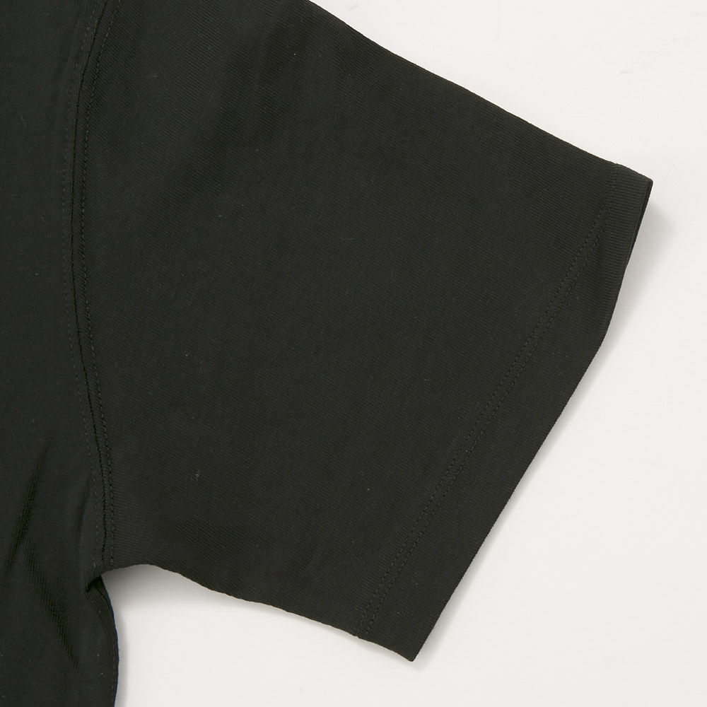 DANTON ダントン クルーネック 胸ポケットTシャツ JD-9041/ブラック【FITHOUSE ONLINE SHOP】