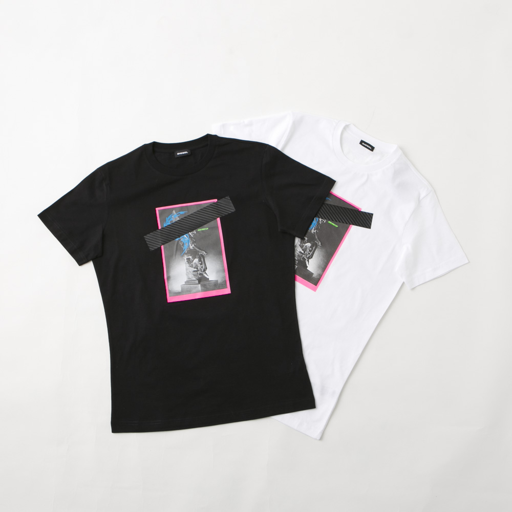 ディーゼル Diesel メンズトップス Die s 胸テープグラッフィックtシャツ Seel Basu 01 Fithouse Online Shop フィットハウス公式オンラインショップ Fit House Online Shop