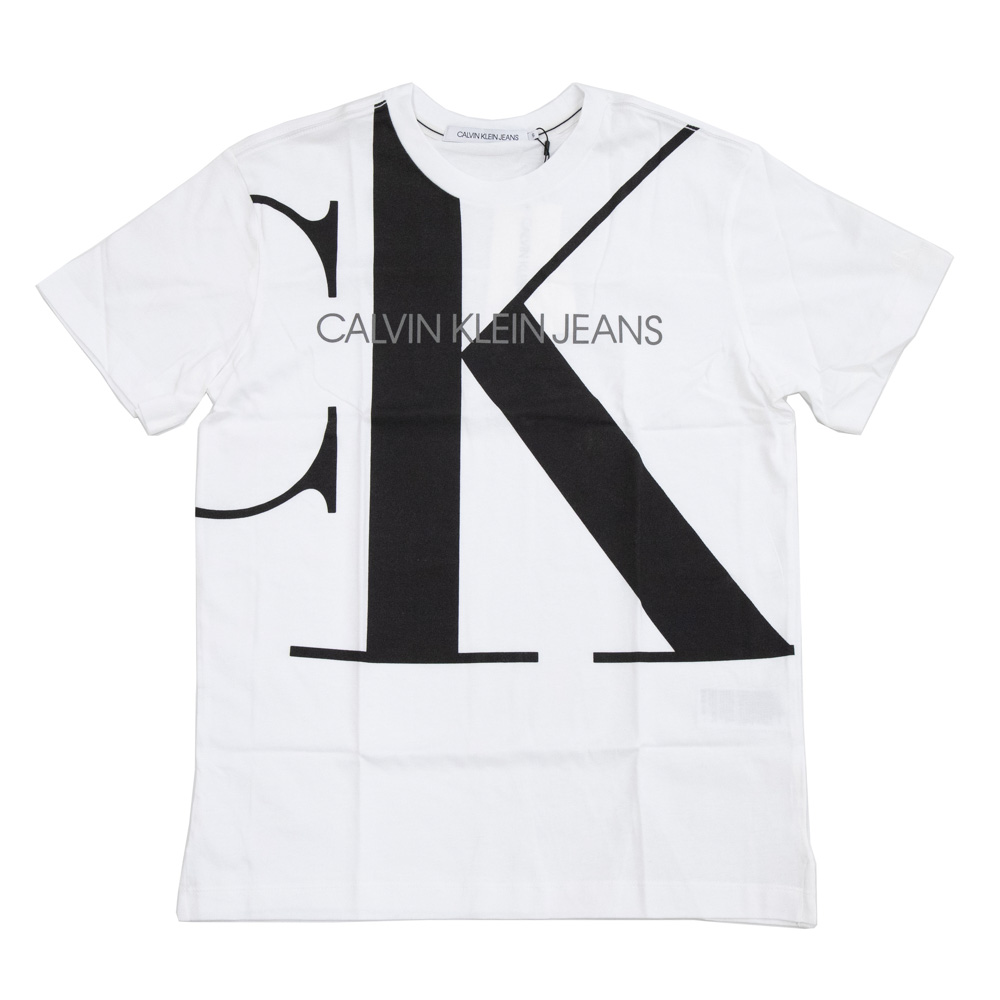 カルバンクラインジーンズ Calvin Klein Jeans メンズトップス 胸デカKロゴ半袖Tシャツ J30J314810 01【FITHOUSE  ONLINE SHOP】 | フィットハウス公式オンラインショップ | FIT HOUSE ONLINE SHOP