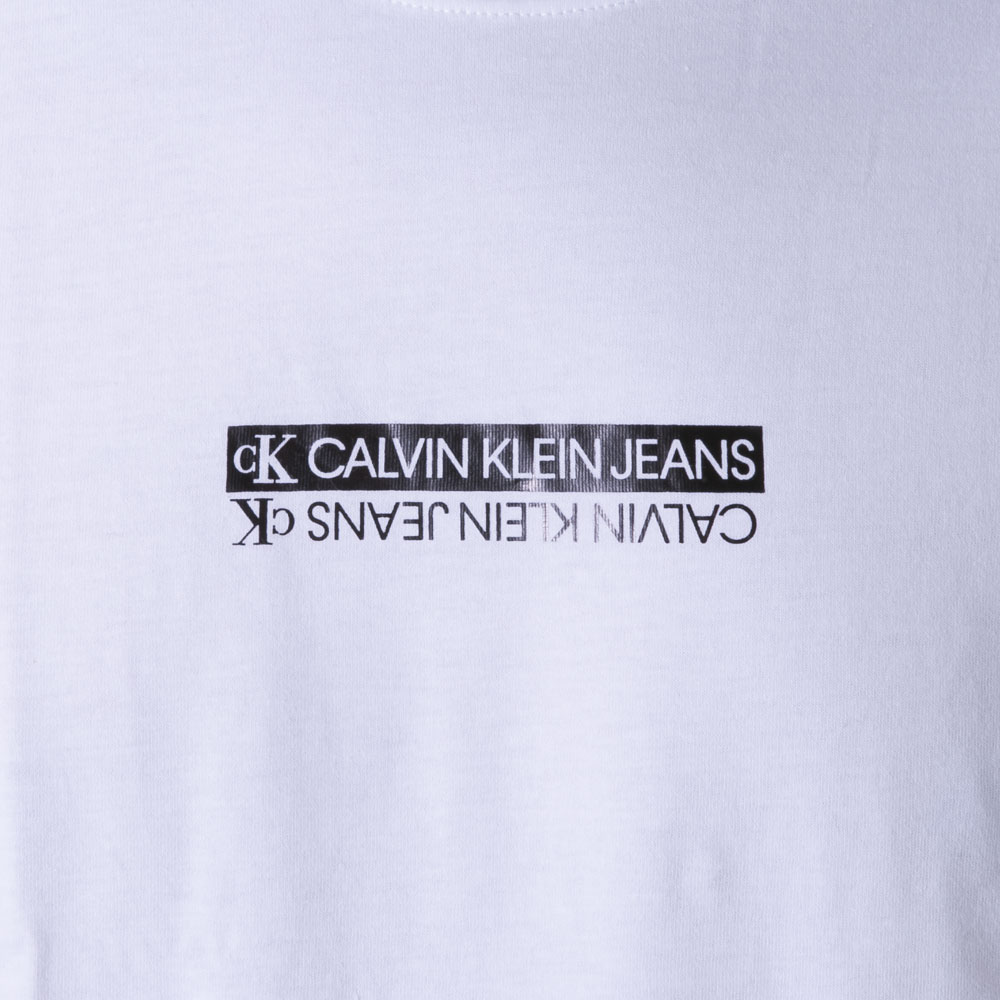 カルバンクラインジーンズ Calvin Klein Jeans メンズトップス MIRROR LOGO SLIM FIT TEE J30J317063【FITHOUSE ONLINE SHOP】