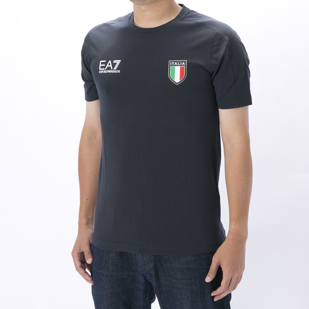 イーエーセブン EA7 メンズトップス チームイタリア Tシャツ 8NPTC0/PCA2Z【FITHOUSE ONLINE SHOP】