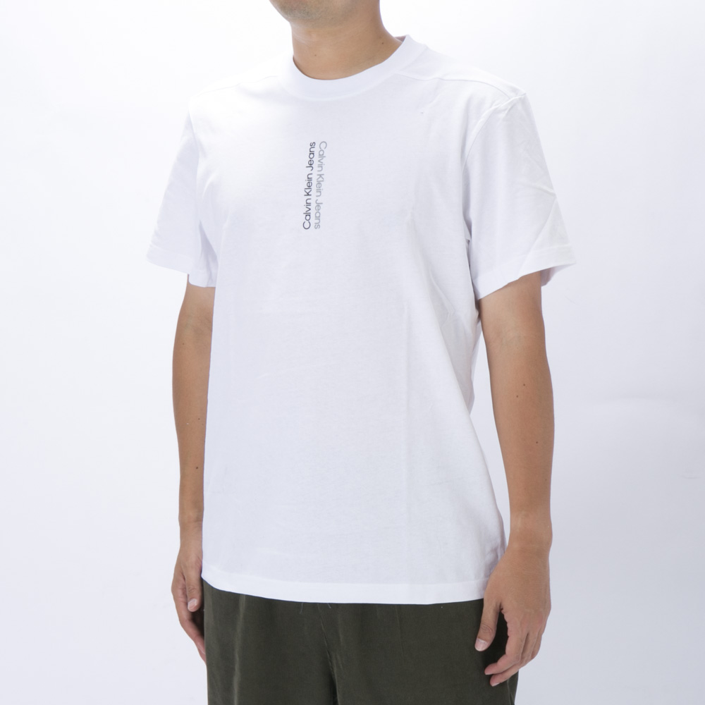 カルバンクラインジーンズ Calvin Klein Jeans メンズトップス MIRROR LOGO TEE J30J320185【FITHOUSE ONLINE SHOP】