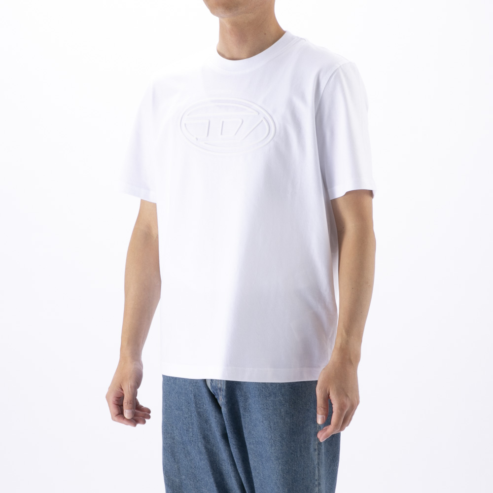 ディーゼル DIESEL メンズトップス T-ADJUST-BIGOVAL Tシャツ A17402/0NJBM【FITHOUSE ONLINE SHOP】