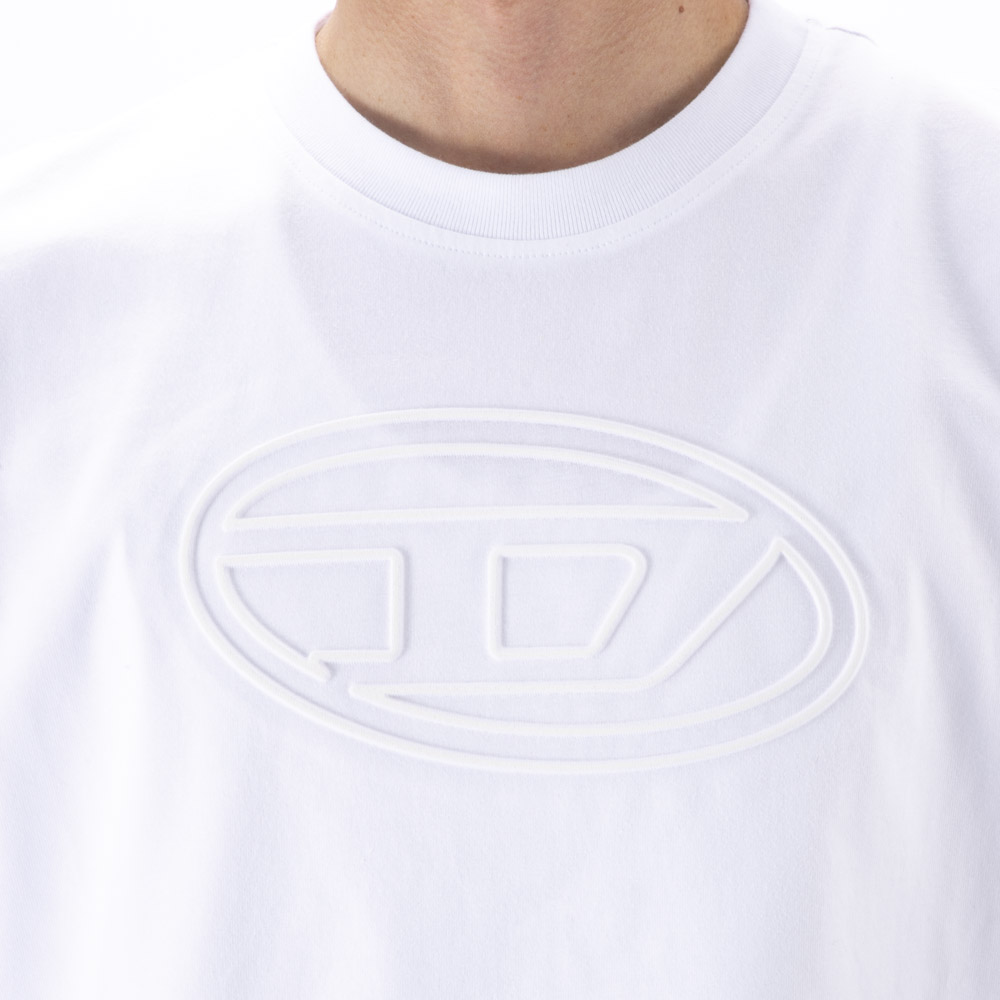 ディーゼル DIESEL メンズトップス T-ADJUST-BIGOVAL Tシャツ A17402/0NJBM【FITHOUSE ONLINE SHOP】