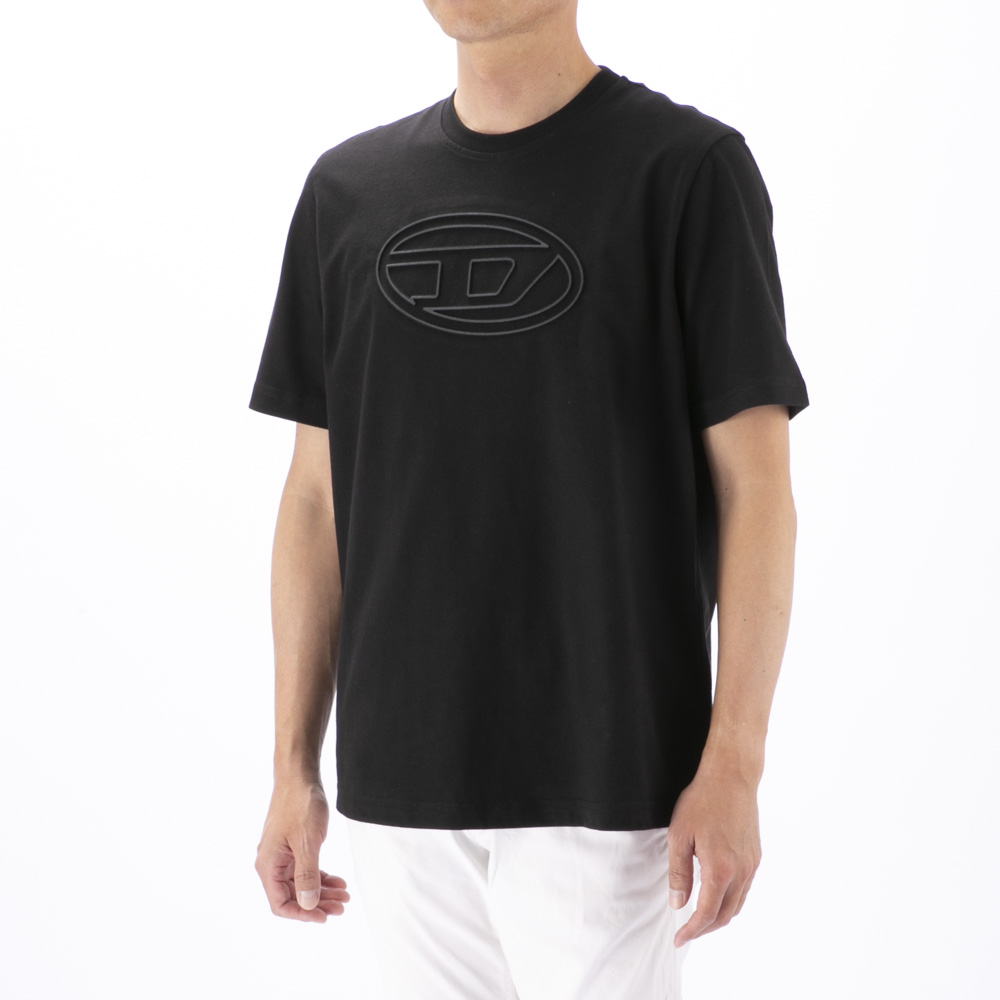 ディーゼル DIESEL メンズトップス T-ADJUST-BIGOVAL Tシャツ A17402 0NJBM【FITHOUSE ONLINE SHOP】