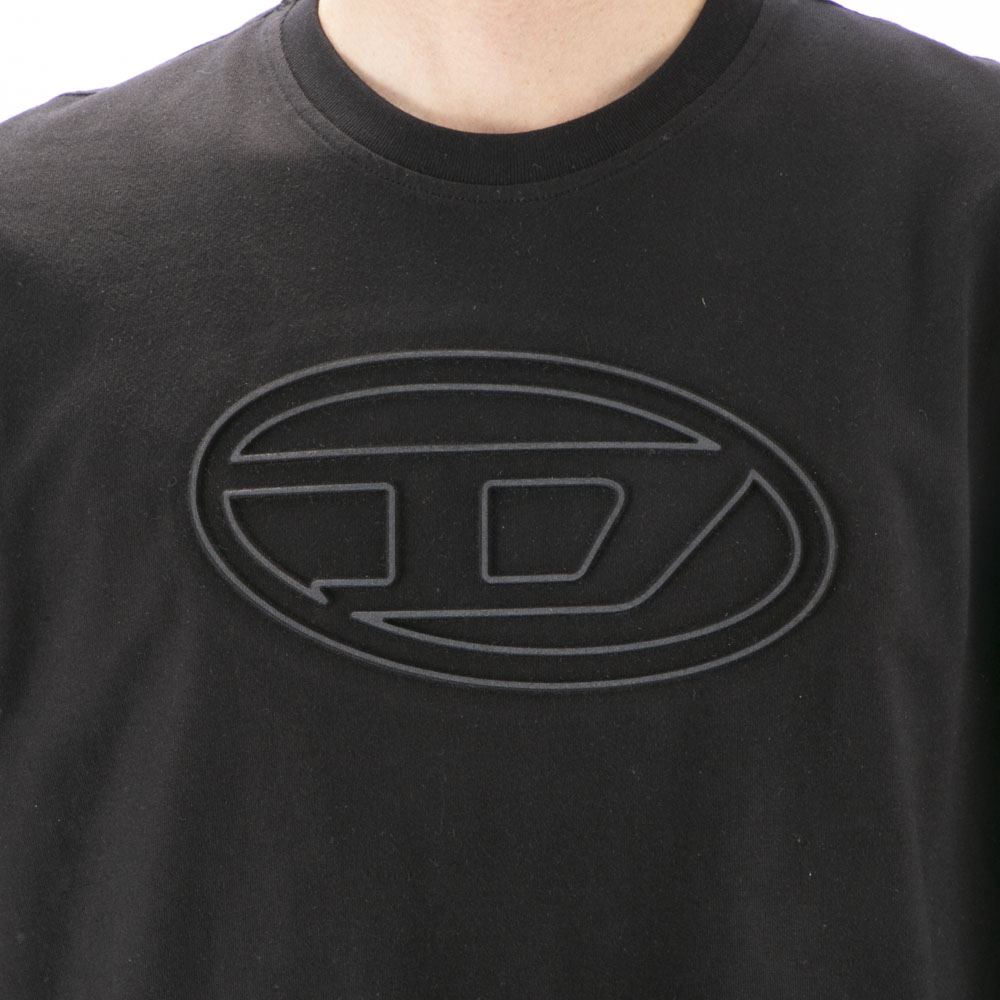 ディーゼル DIESEL メンズトップス T-ADJUST-BIGOVAL Tシャツ A17402 0NJBM【FITHOUSE ONLINE SHOP】