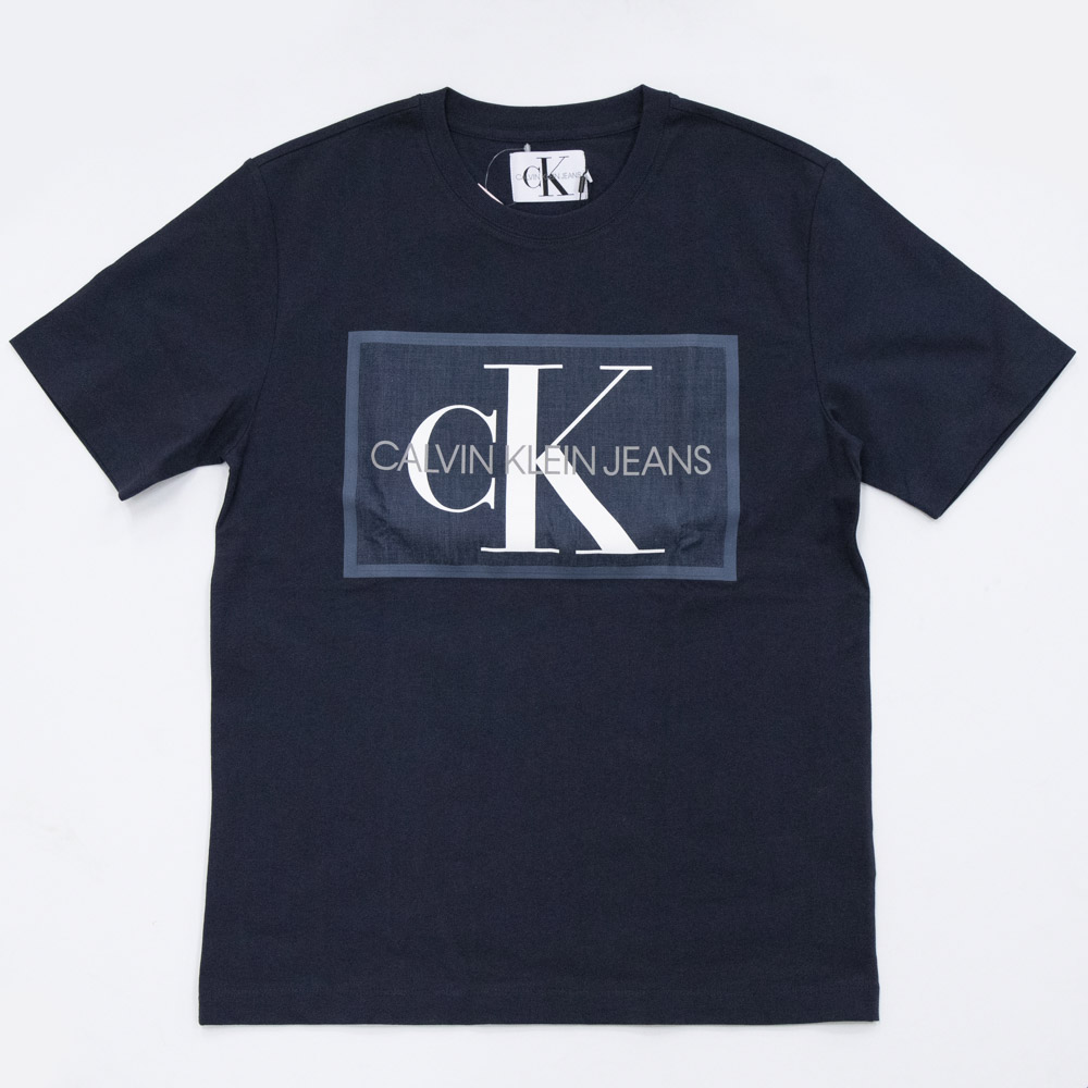 カルバンクラインジーンズ Calvin Klein Jeans メンズトップス CKJ･19AＭモノグラムボックスロゴＴシャツ J30J312477【FITHOUSE ONLINE SHOP】
